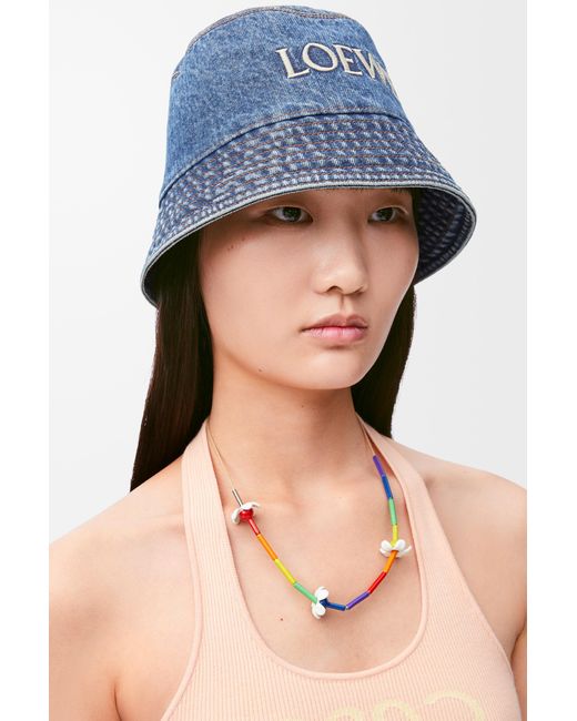 Loewe White Flor Necklace