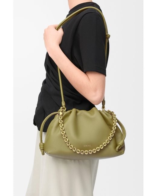 Loewe Green Medium Flamenco Purse