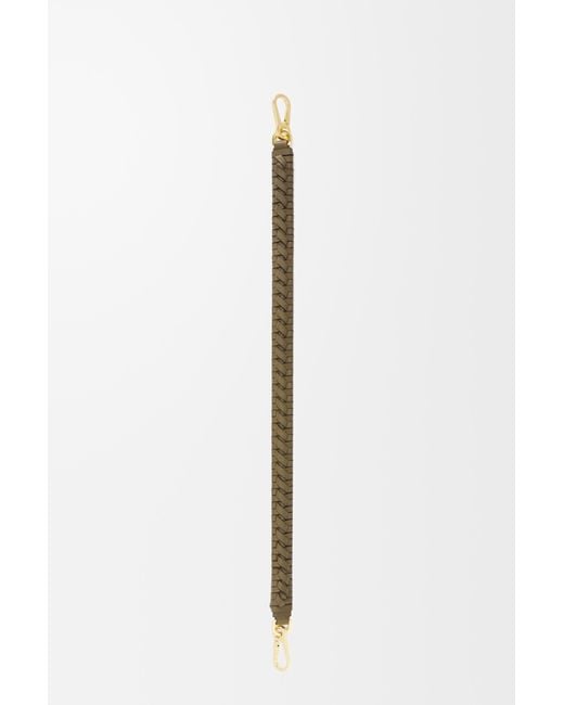 Loewe White Woven Spiral Strap