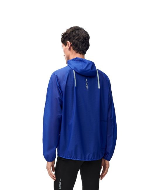 Loewe Blue Luxury Ultra Jacket In Technical Shell for men