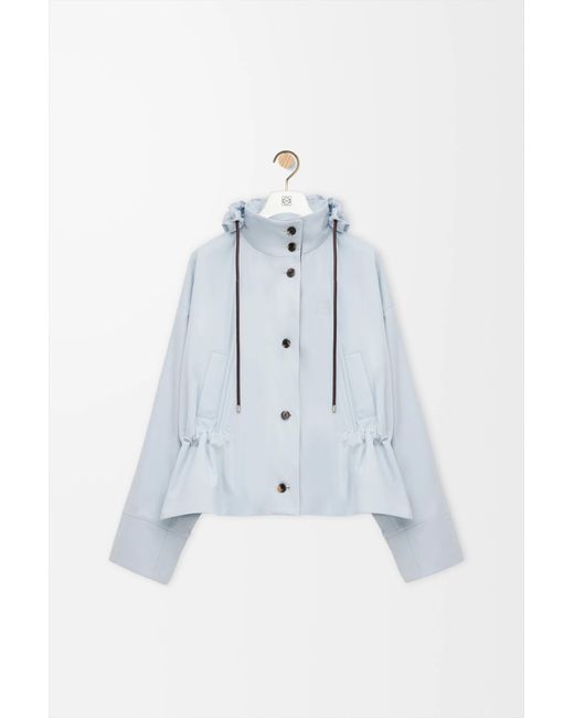 Loewe Blue Hooded Jacket