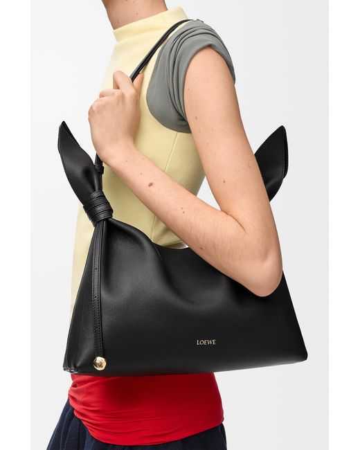 Loewe Black Medium Scarf Bag