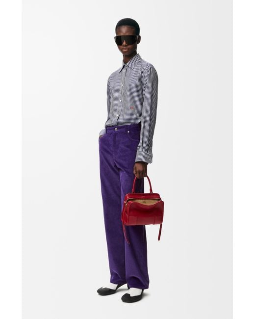 Loewe Purple Trousers