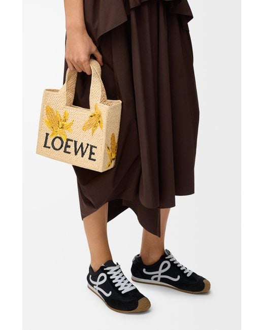 Loewe Metallic Small Font Tote