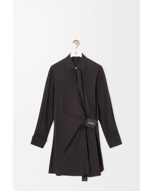 Loewe Black Shirt Dress