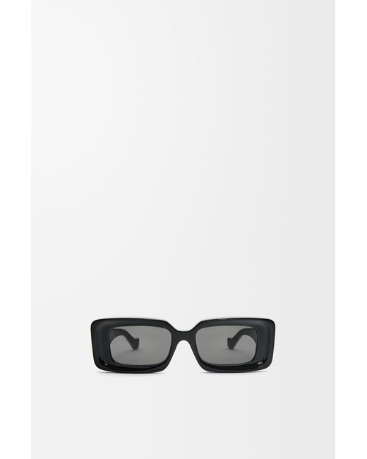Loewe White Rectangular Sunglasses