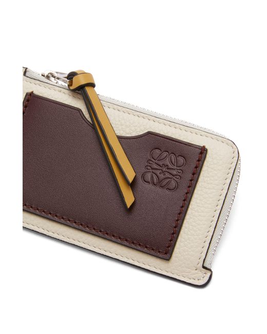 Loewe Multicolor Coin Cardholder In Soft Grained Calfskin