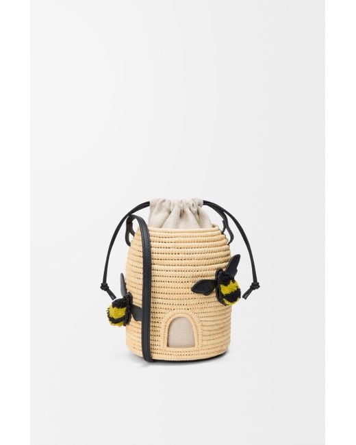 Loewe Blue Beehive Basket