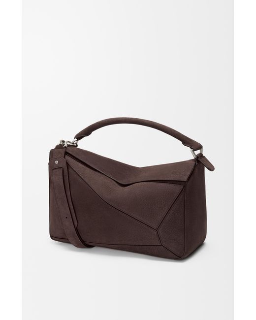 Loewe Blue Large Puzzle Bag for men