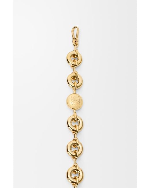 Loewe White Chunky Donut Chain For