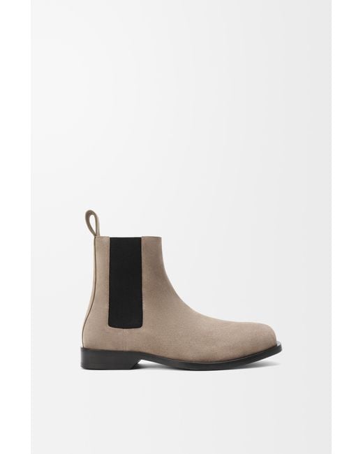 Loewe White Bobine Chelsea Bootie for men