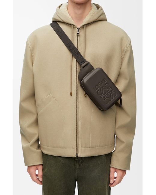 Loewe Natural Luxury Molded Sling In Smooth Calfskin for men