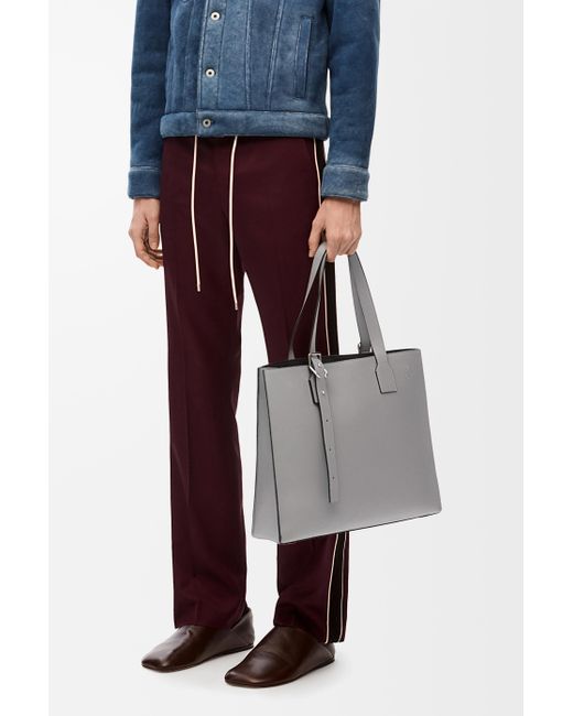 Loewe Blue Buckle Horizontal Tote for men