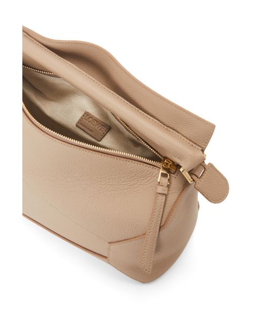 Loewe Natural Luxury Puzzle Bag In Soft Grained Calfskin