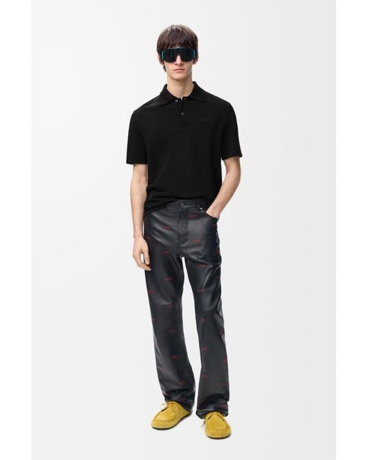 Loewe Black Polo for men