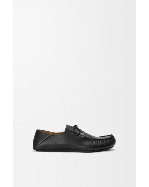 Loewe White Rambla Boat Shoe for men