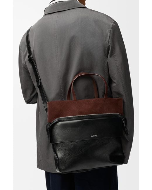 Loewe Black Small Switch Tote for men