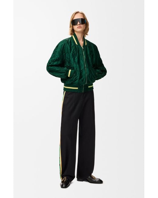 Loewe Green Bomber Jacket