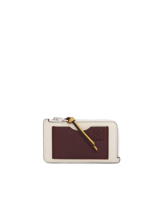 Loewe Multicolor Coin Cardholder In Soft Grained Calfskin