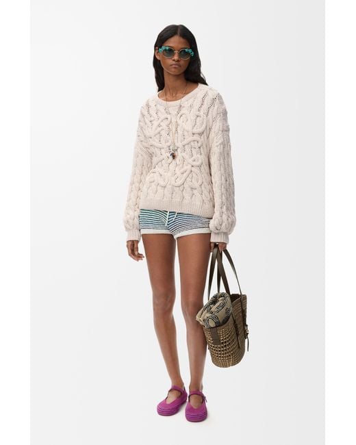 Loewe Natural Anagram Sweater