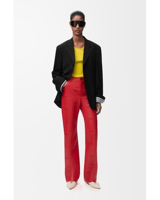 Loewe Red Trousers