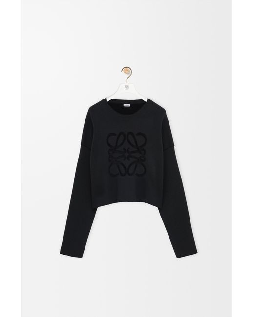 Loewe Black Anagram Sweater