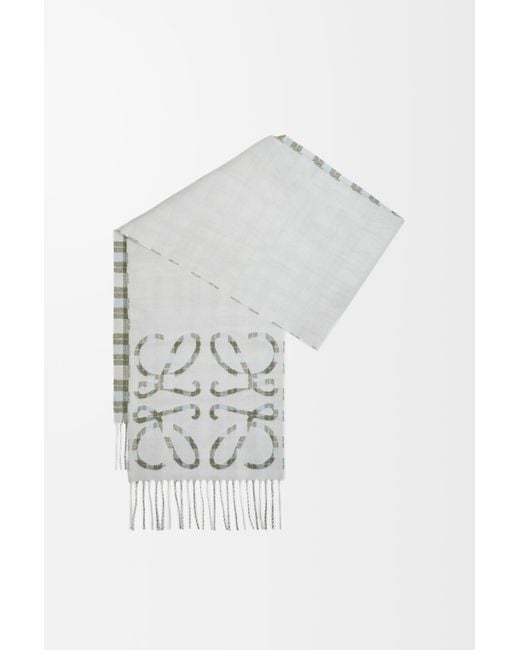 Loewe Multicolor Anagram Scarf