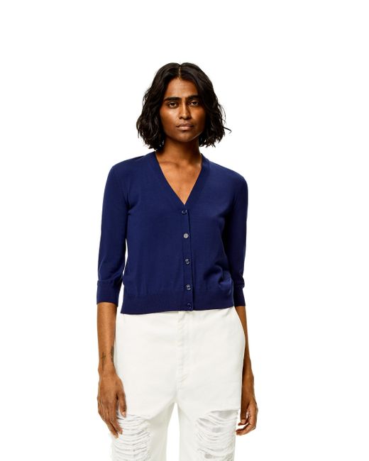 loewe cropped cardigan