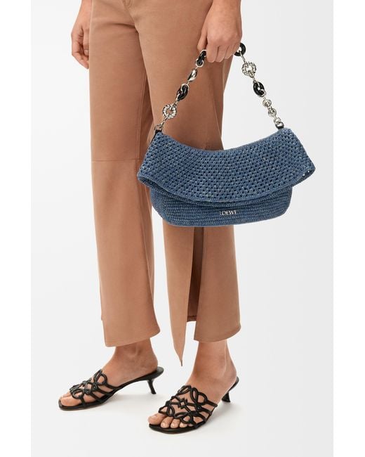 Loewe Blue Medium Ola Bag