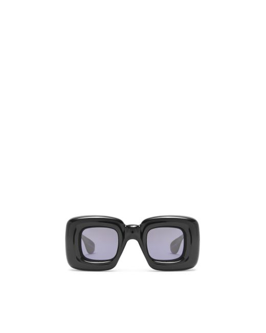 loewe inflated rectangular sunglasses