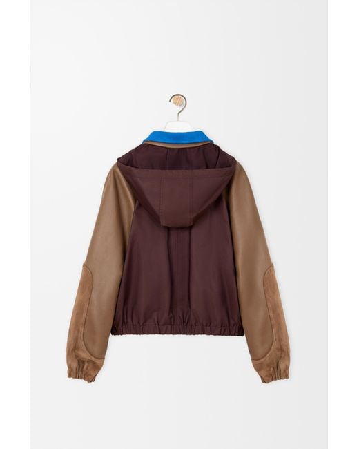 Loewe Brown Bomber Jacket