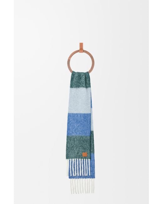 Loewe Blue Scarf