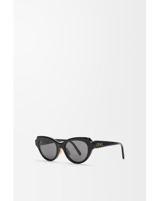 Loewe White Swan Slim Sunglasses For