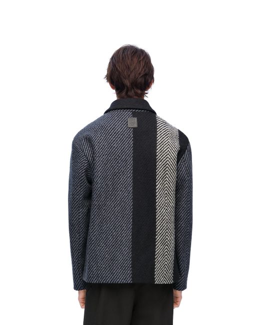 Loewe Multicolor Workwear Jacket In Wool Blend for men