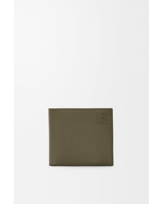Loewe Green Bifold Coin Wallet for men