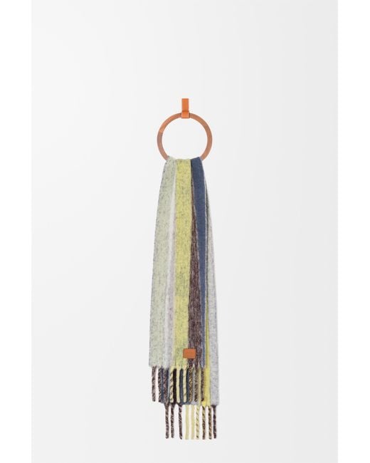 Loewe White Scarf