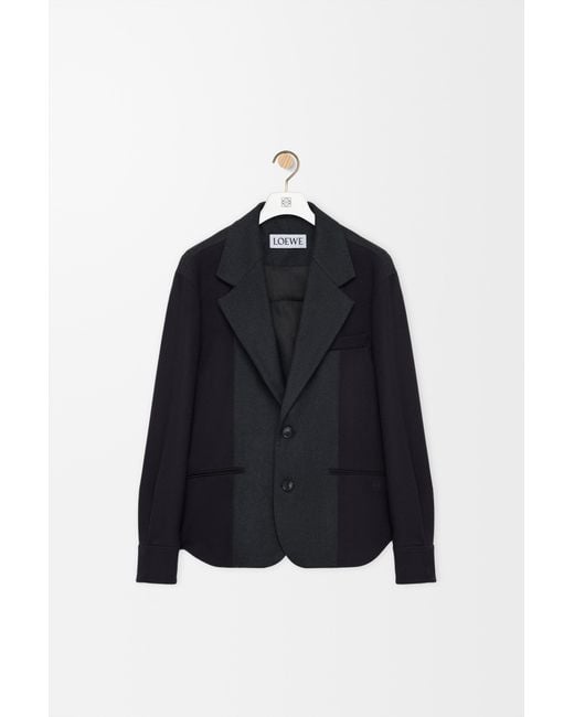 Loewe Black Hybrid Jacket for men