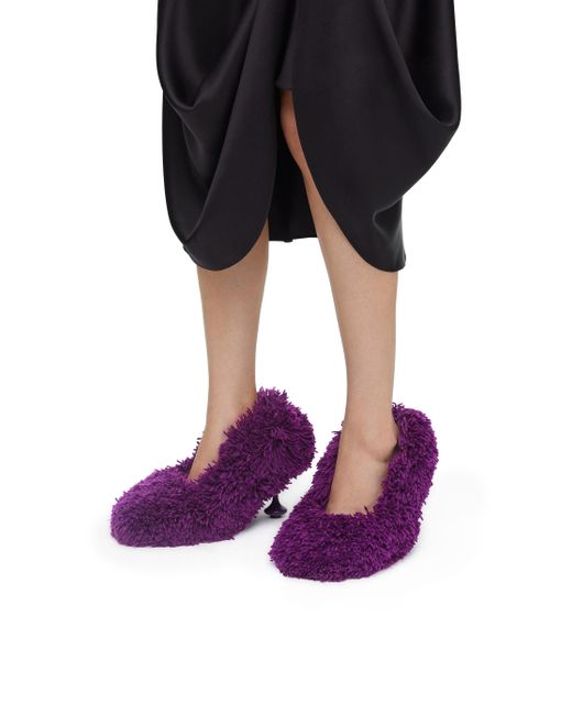 Loewe Purple Toy Rug Pumps 90