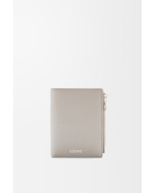 Loewe White Slim Compact Wallet for men
