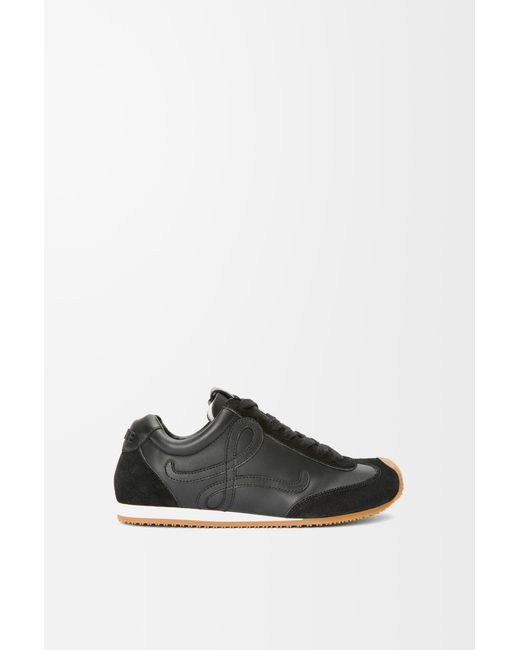 Loewe Black Luxury Ballet Runner 2.0 In Soft Calfskin for men