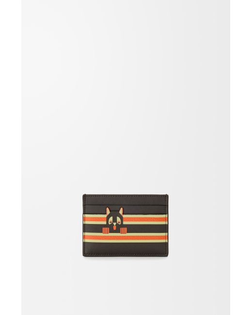 Loewe White Futurist Cat Plain Cardholder