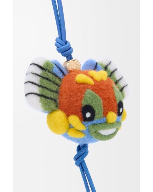 Charm Knight Cat En Fieltro Mujer Loewe de color White