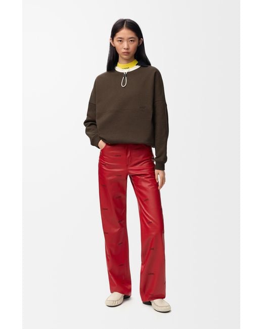 Loewe Brown Sweatshirt