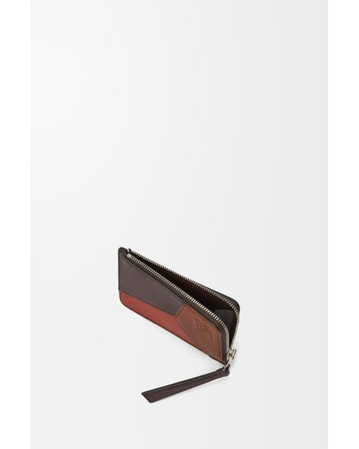 Loewe White Puzzle Coin Cardholder for men