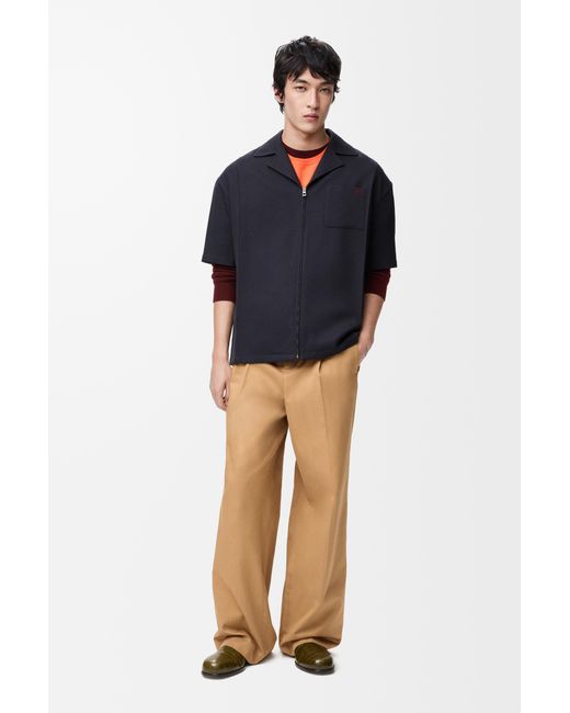 Loewe Natural Wide Leg Trousers for men