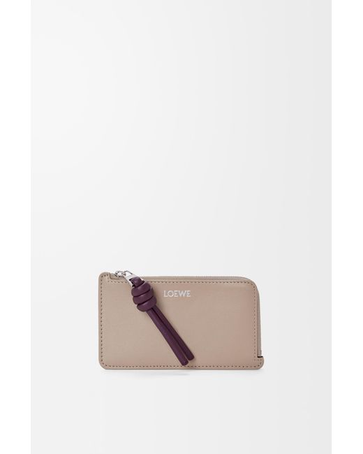 Loewe White Knot Coin Cardholder