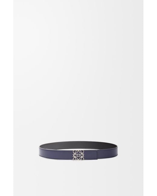 Loewe White Reversible Anagram Belt for men