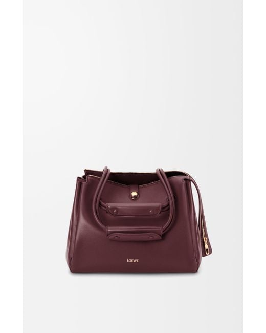 Loewe Purple Medium Madrid Bag