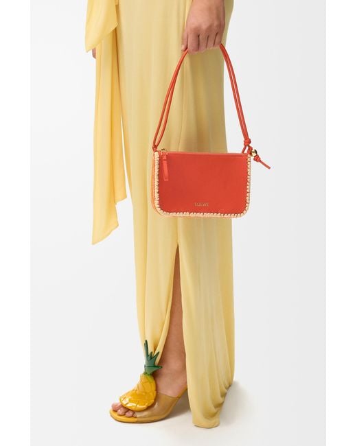 Loewe Red Rio Pouch