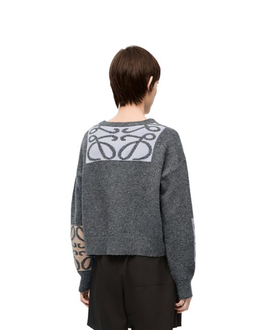 Loewe Black Sweater In Wool